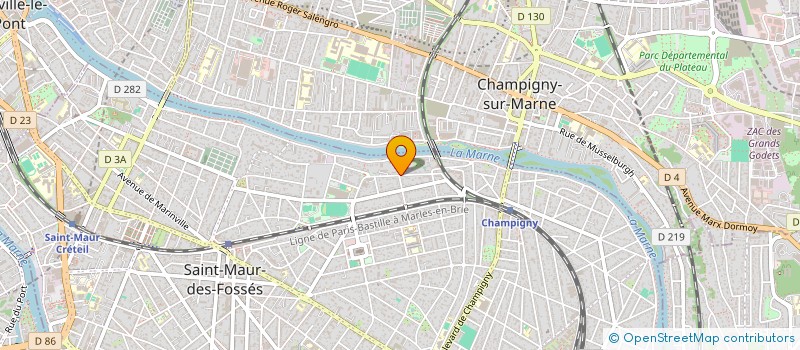 localisation de l'entreprise TREC à SAINT-MAUR-DES-FOSSES