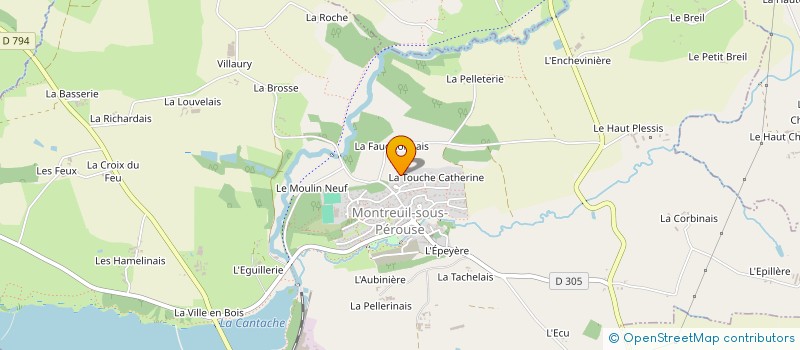 localisation de l'entreprise TREC  MONTREUIL-SOUS-PEROUSE