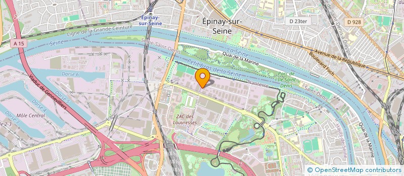 localisation de l'entreprise TREC  PARIS