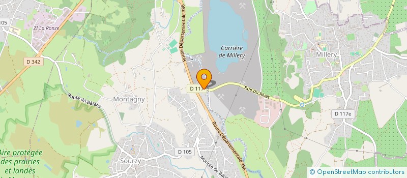 localisation de l'entreprise TREC INFORMATIQUE à MONTAGNY