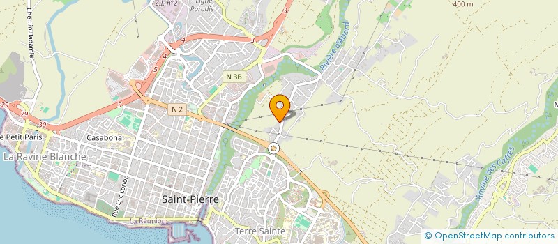 localisation de l'entreprise TRECOBAT EURL à SAINT-PIERRE