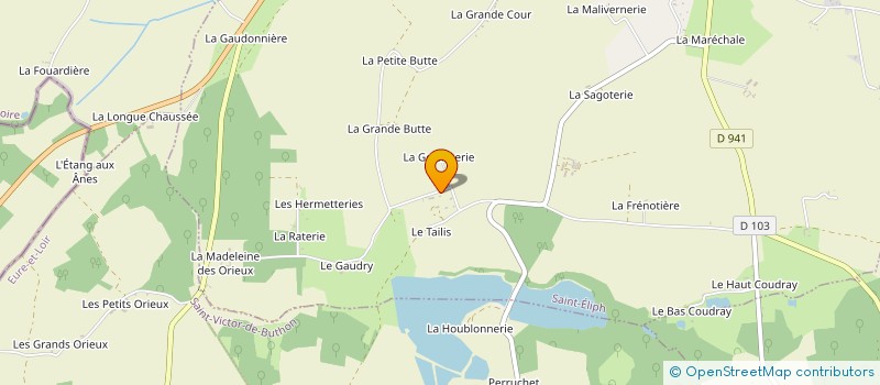 localisation de l'entreprise TRECUL à SAINT-ELIPH