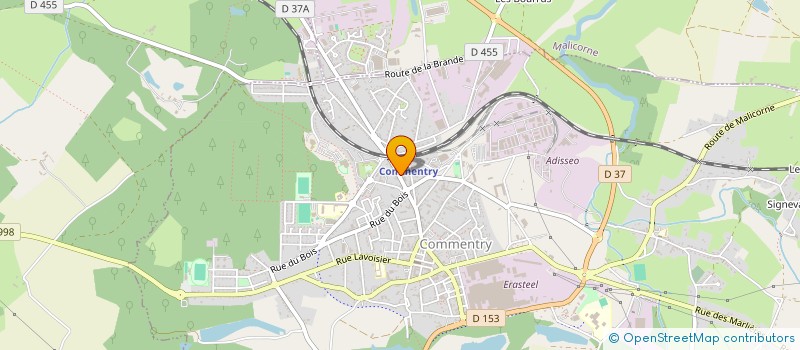 localisation de l'entreprise TRECUL PERE ET FILS à COMMENTRY