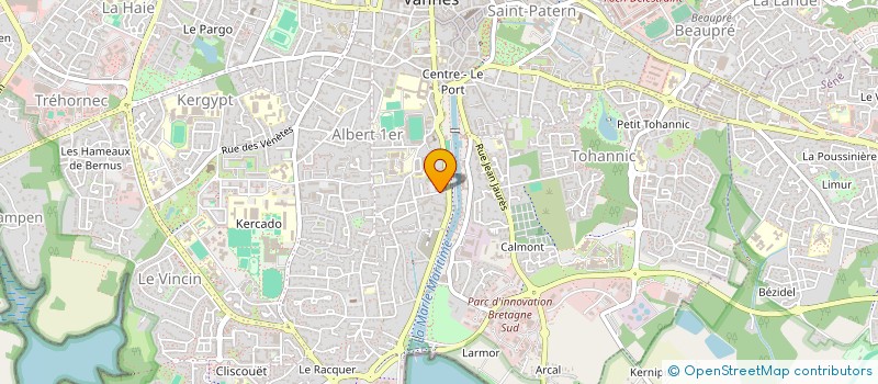 localisation de l'entreprise TREDE SKOLAJ DIWAN à VANNES