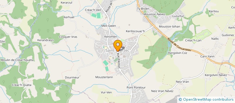 localisation de l'entreprise TREDICI  SAINT-EVARZEC