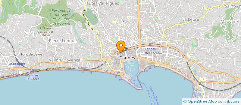 localisation de l'entreprise TREDICI LAB  CANNES