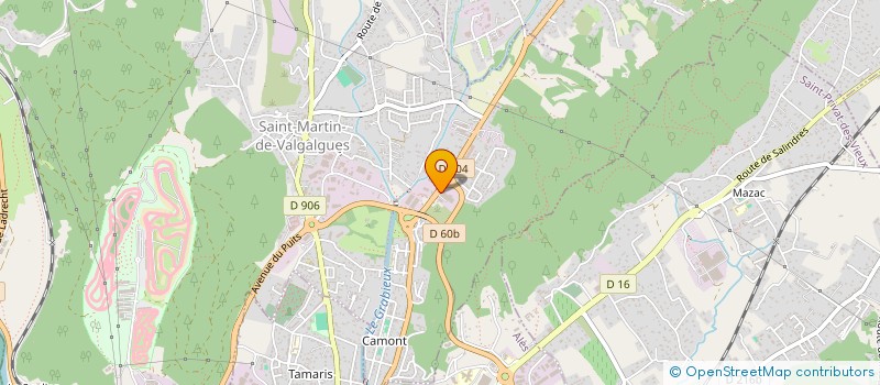 localisation de l'entreprise TREDOUL  SAINT-MARTIN-DE-VALGALGUES