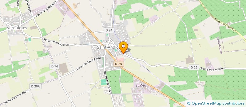 localisation de l'entreprise TREE  SAINT-ANDIOL