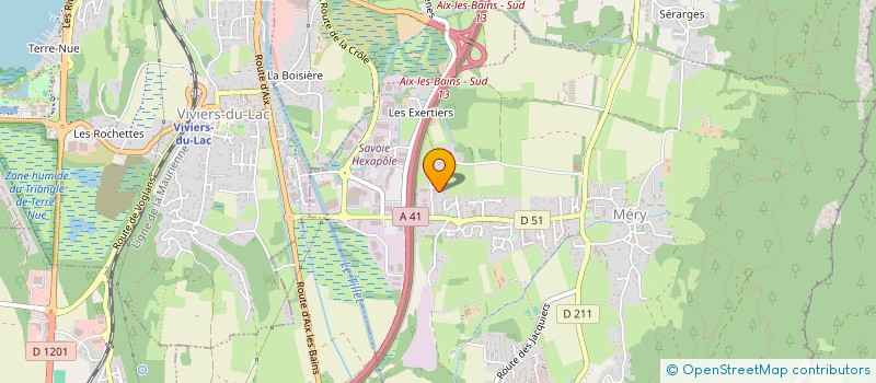 localisation de l'entreprise TREE-HOME à MERY