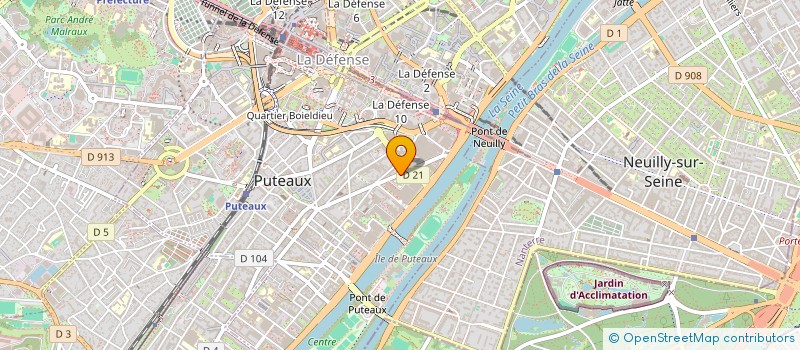 localisation de l'entreprise TREE MEDIA  PUTEAUX