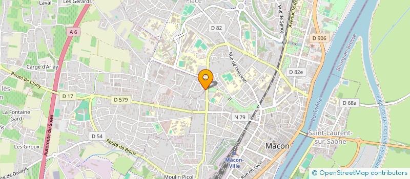 localisation de l'entreprise TREELIFE  CHARNAY-LES-MACON