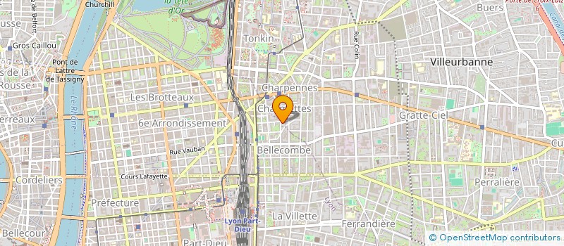localisation de l'entreprise TREELOGIE à LYON