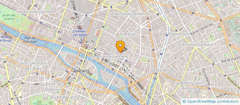 localisation de l'entreprise TREELOGIS à PARIS