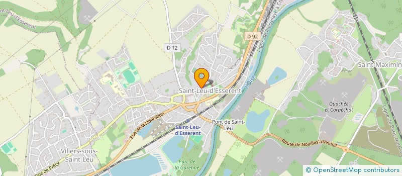 localisation de l'entreprise TREENERGY à SAINT-LEU-D'ESSERENT