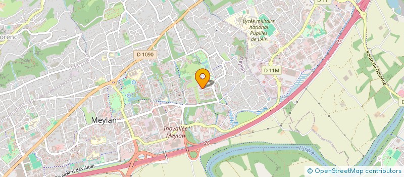 localisation de l'entreprise TREENSIGHT à MEYLAN