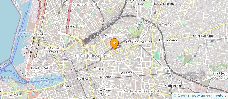 localisation de l'entreprise TREESEVE à MARSEILLE