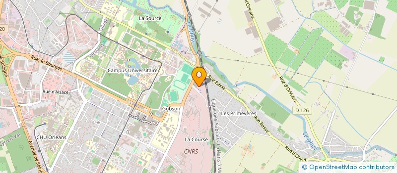 localisation de l'entreprise TREESITION à ORLEANS