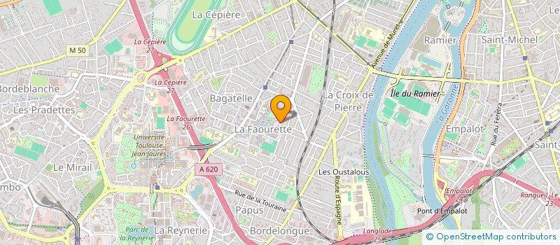 localisation de l'entreprise TREFA à TOULOUSE