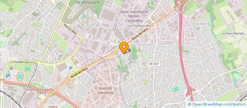 localisation de l'entreprise TREFFIEUX LIBERATION à NANTES