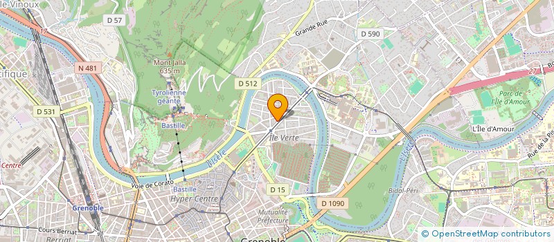 localisation de l'entreprise TREFFLER INVENTIONS à GRENOBLE