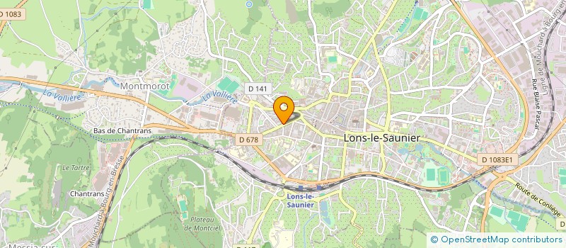 localisation de l'entreprise TREFFOT  LONS-LE-SAUNIER