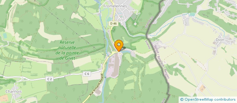 localisation de l'entreprise TREFIMETAUX SAS à FROMELENNES