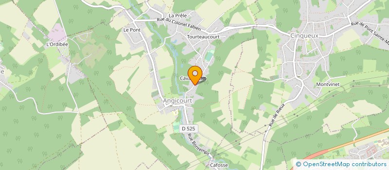 localisation de l'entreprise TREFLANDRES  CHANTILLY