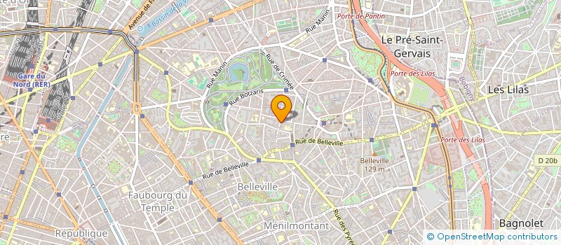 localisation de l'entreprise TREFLE  PARIS