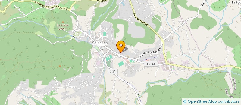 localisation de l'entreprise TREFLE  BRIGNOLES