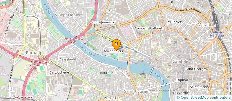 localisation de l'entreprise TREFLE à TOULOUSE