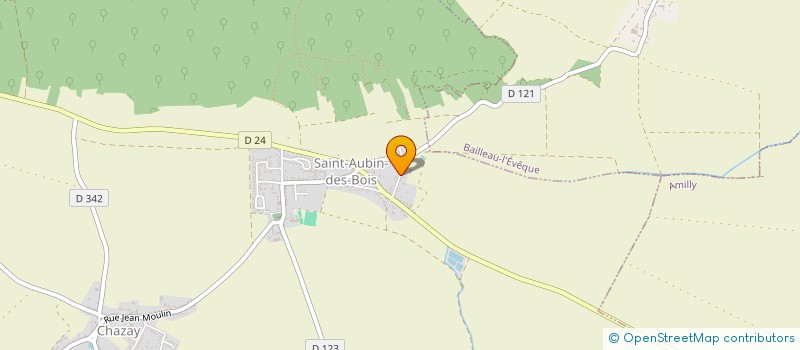 localisation de l'entreprise TREFLE CB à SAINT-AUBIN-DES-BOIS