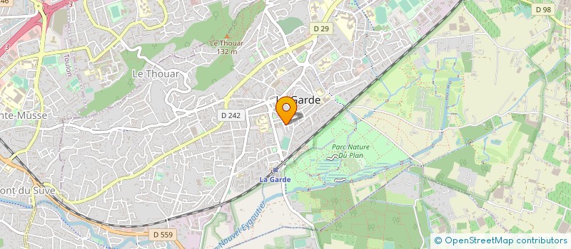 localisation de l'entreprise TREFLE DE COEUR à LA GARDE