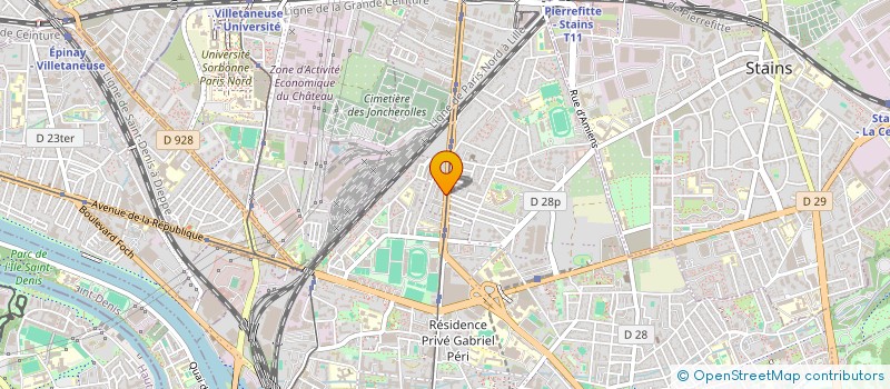 localisation de l'entreprise TREFLE ENERGIE à PIERREFITTE-SUR-SEINE