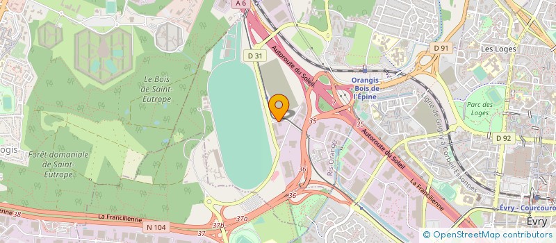 localisation de l'entreprise TREFLE GROUPE  RIS-ORANGIS