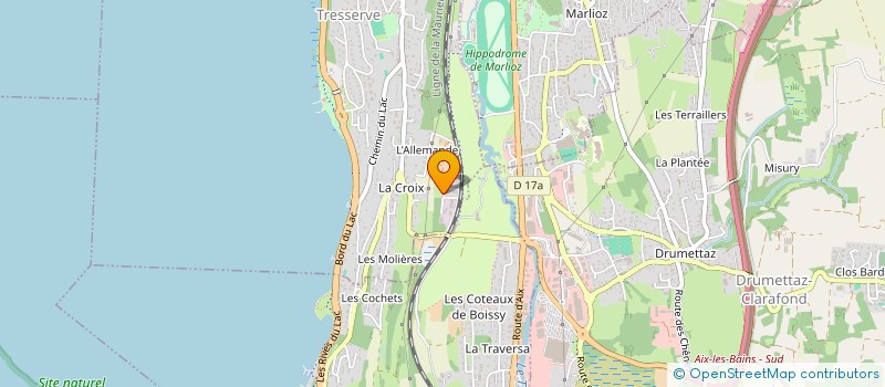 localisation de l'entreprise TREFLE IMMO  TRESSERVE