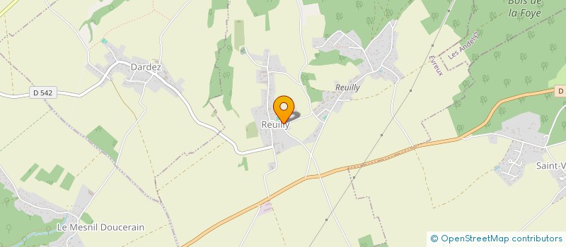 localisation de l'entreprise TREFLES ET CARREAUX à REUILLY