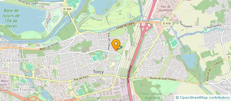 localisation de l'entreprise TREFLES RECORDS  TORCY