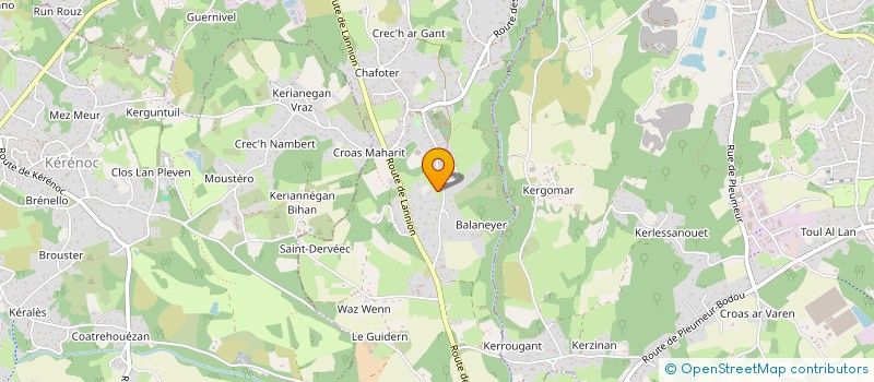 localisation de l'entreprise TREGA JEUNES ANIMATIONS à TREGASTEL