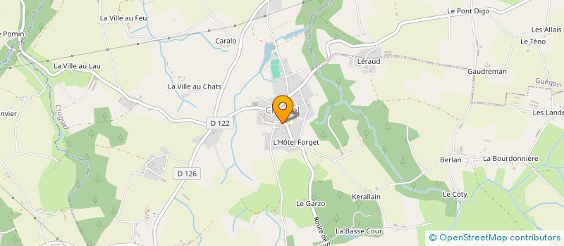 localisation de l'entreprise TREGARO PEINTURE à VANNES