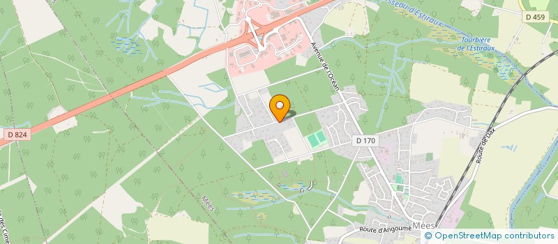 localisation de l'entreprise TREGE  MEES