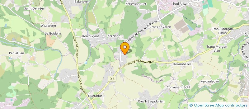 localisation de l'entreprise TREGOR DEVELOPPEMENT IMMOBILIER  PERROS-GUIREC