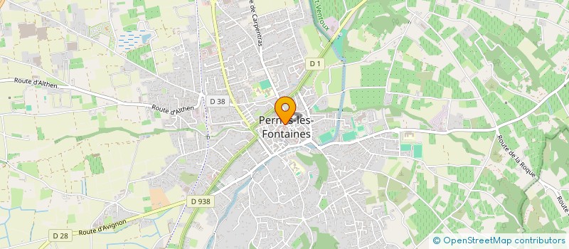 localisation de l'entreprise TREGOR HOLDING à PERNES-LES-FONTAINES