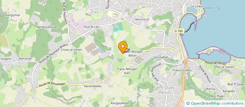 localisation de l'entreprise TREGOR KITE à PENVENAN