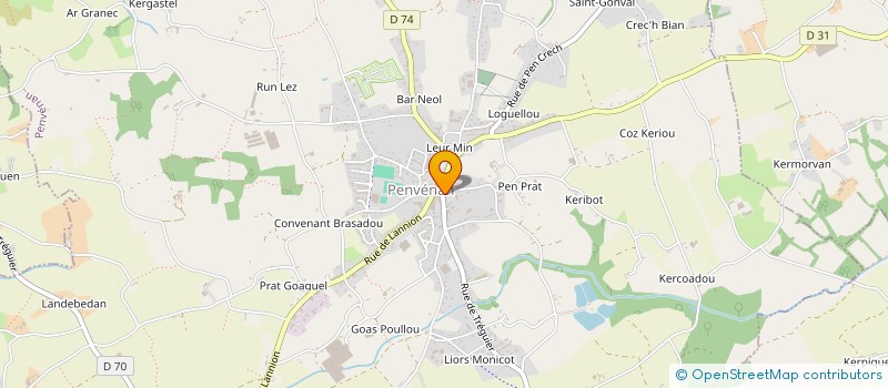 localisation de l'entreprise TREGOR PLONGEE à PENVENAN