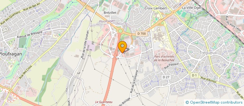 localisation de l'entreprise TREGUEUX 1 à TREGUEUX