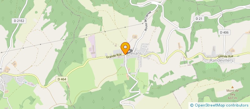 localisation de l'entreprise TREHANT OLIVIER  VELLEVANS