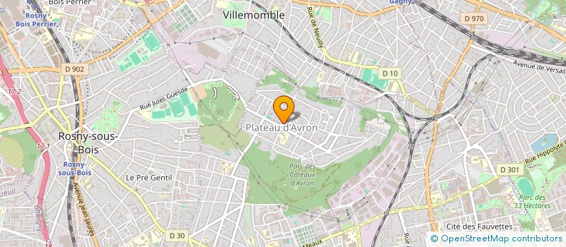 localisation de l'entreprise TREHET ASSOCIES à NEUILLY-PLAISANCE