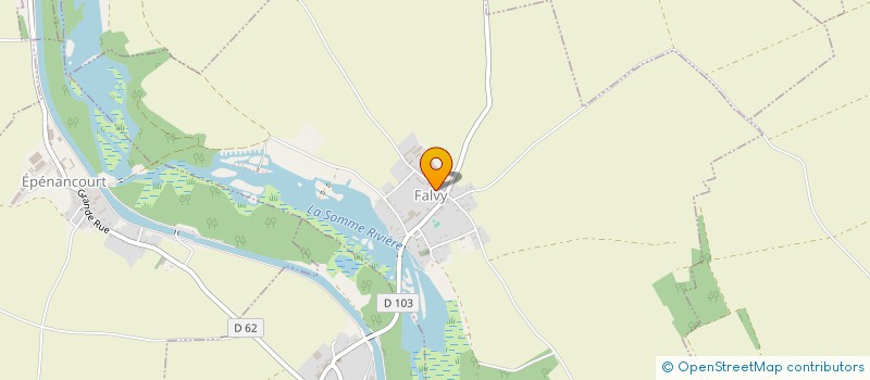 localisation de l'entreprise TREIBER-ZIENTEK  FALVY