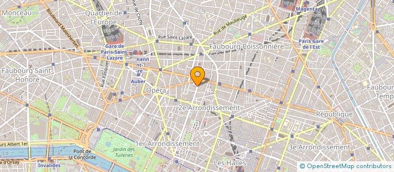 localisation de l'entreprise TREILLAGEURS ASSOCIES à PARIS
