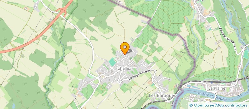 localisation de l'entreprise TREILLE LE LEVANT à CHALLEX